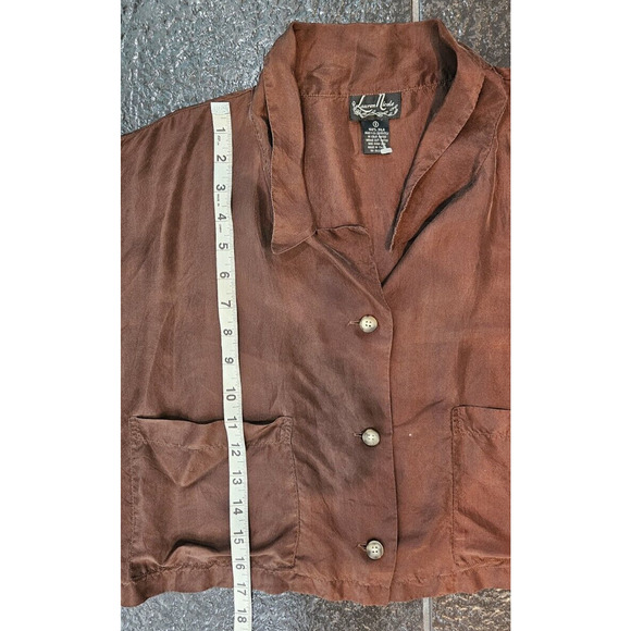 Vintage Brown Women's Top - Picture 8 of 8